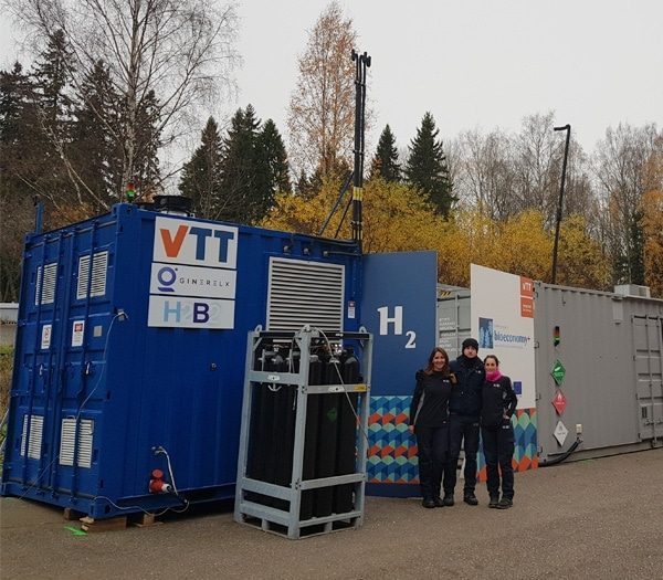 H2B2 has finished the delivery and commissioning of an electrolyser system to VTT Technical Research Centre of Finland Ltd
