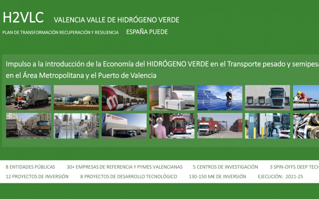 H2B2 is part of the H2VLC – Vàlencia Green Hydrogen Valley alliance, to promote green hydrogen in the transport and logistics sector.